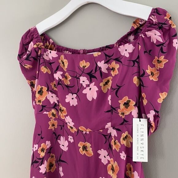 Flynn Skye Shaylee Mini Dress - Berry Kiss - Picture 5 of 7